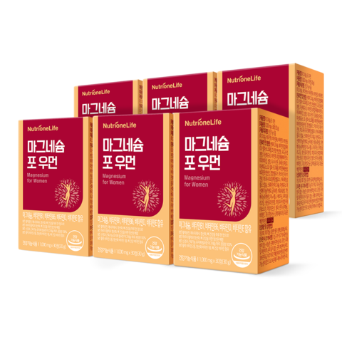 [새싹보리증정] 마그네슘 포 우먼 6박스 6개월분 정 | 뉴트리원